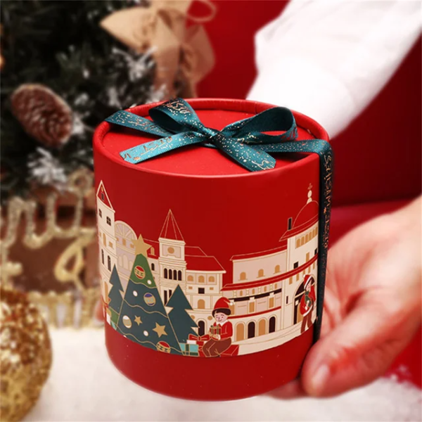 Christmas Gift Packing Box Apples Candy Chocolate Case Christmas Eve Mousse Cake Dessert Boxs Home Decoration Festival Supplies - Image 5