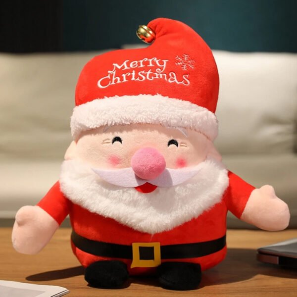 Cute Christmas Series Doll Santa Claus Elk Plush Toy Stuffed Soft Snowman Deer Toys for Kids Girls Xmas Gift Decor Props - Image 2