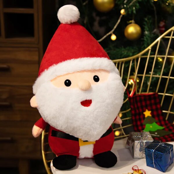 Cute Christmas Series Doll Santa Claus Elk Plush Toy Stuffed Soft Snowman Deer Toys for Kids Girls Xmas Gift Decor Props - Image 3