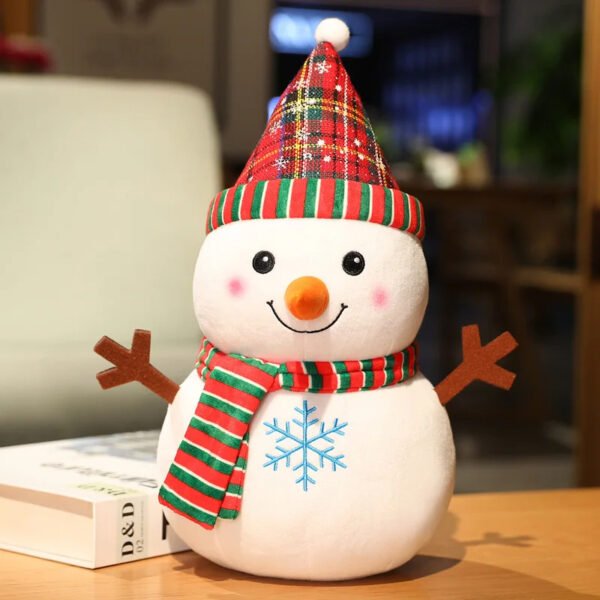 Cute Christmas Series Doll Santa Claus Elk Plush Toy Stuffed Soft Snowman Deer Toys for Kids Girls Xmas Gift Decor Props - Image 7