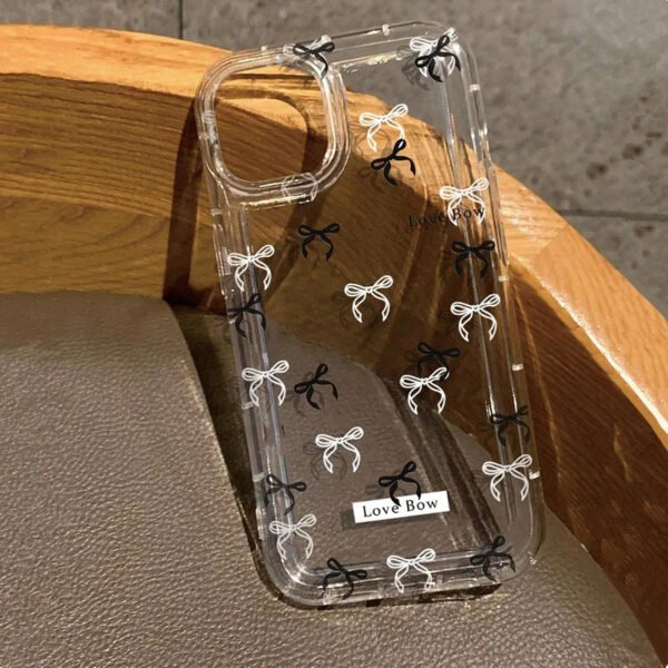 Cute Phone Case For iPhone 16 15 14 13 12 11 Pro Max X XS Max MiNi Plus Korea Girl Soft Cover Epoxy Glitter Shell - Image 2